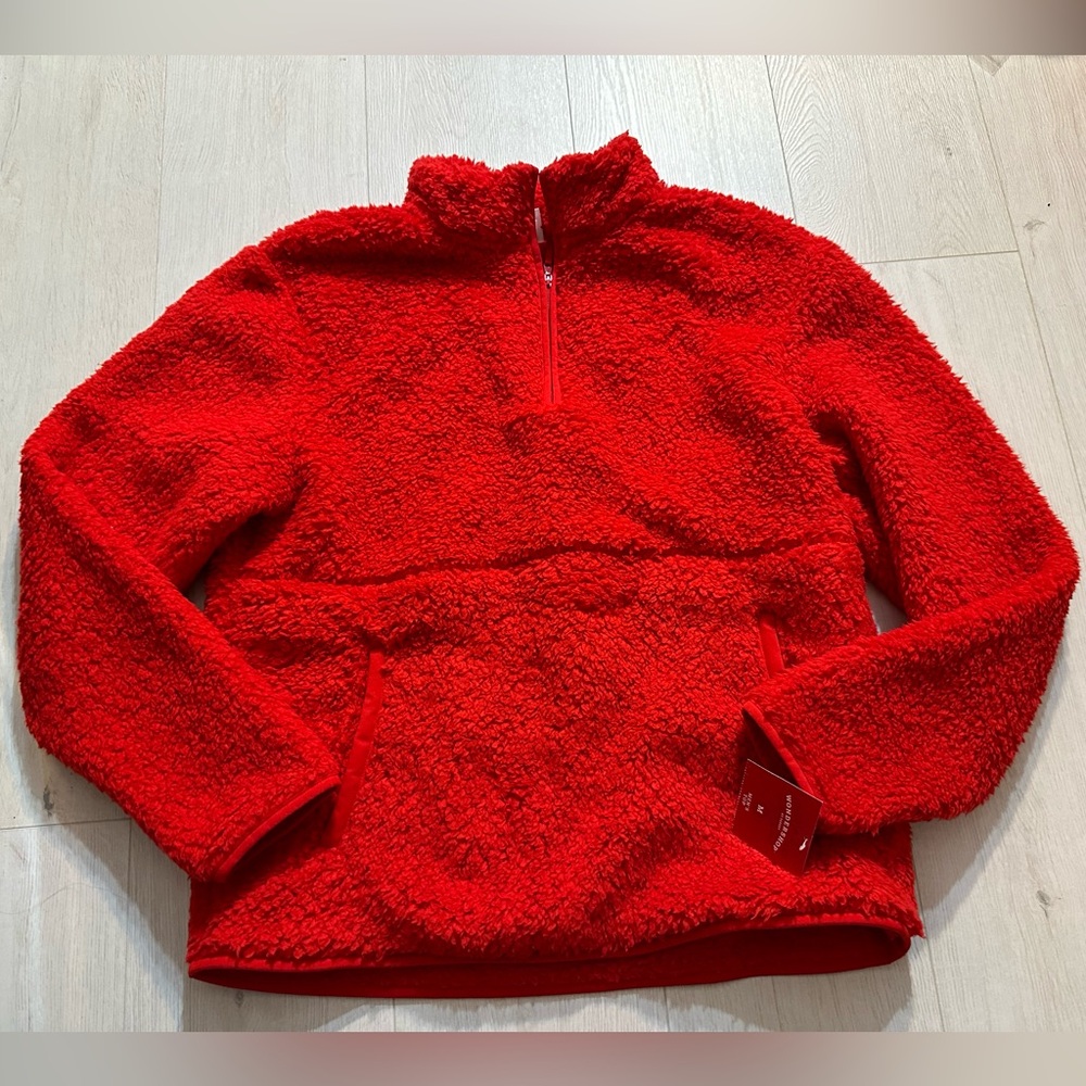 New Wondershop sweater Sherpa red